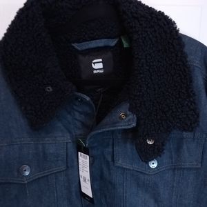 Men's G-Star Raw Flight Combat Sherpa Jacket XXL New With Tags